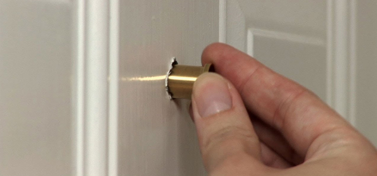 peephole door repair in Lemoore